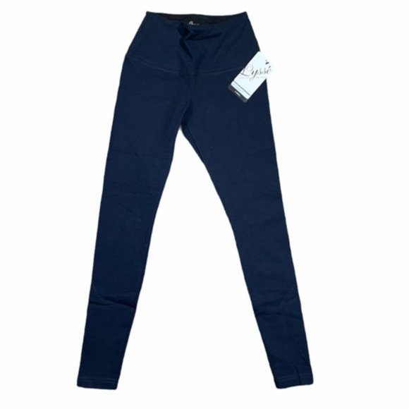 Lysse Slimming Cotton Stretch Legging XS Midnight - Picture 5 of 12